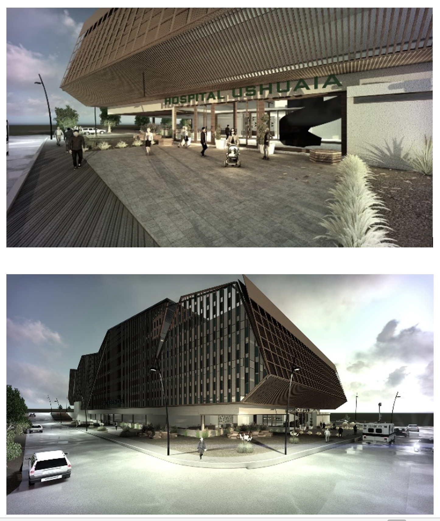 Proyecto Hospital General de Tercer Nivel con internación, ubicación Ushuaia